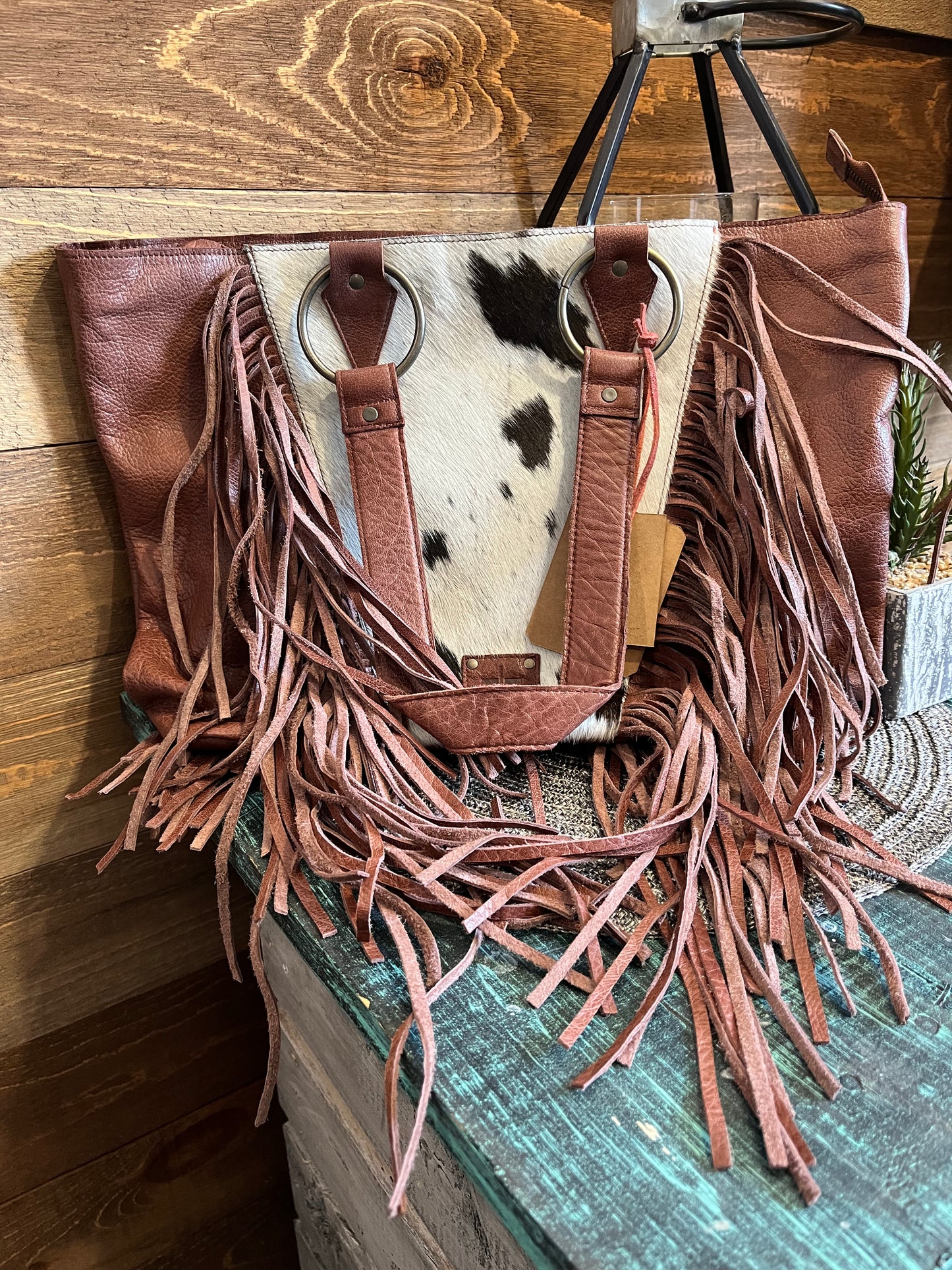 STS Indie Cowhide Tote