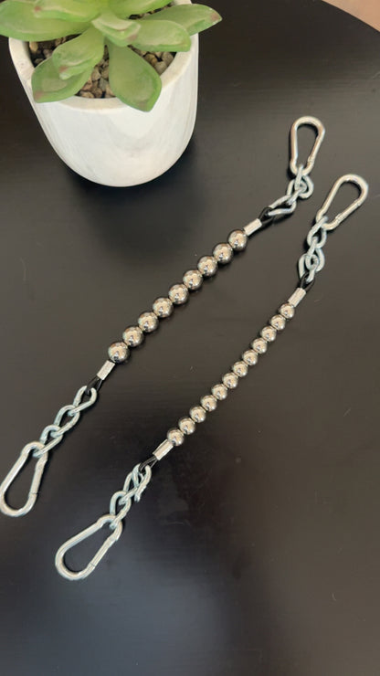 LM Stainless Steel Ball Curb Strap