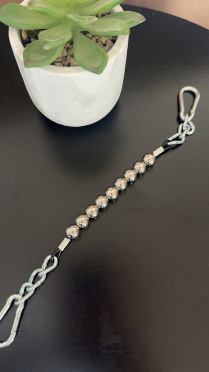 LM Stainless Steel Ball Curb Strap