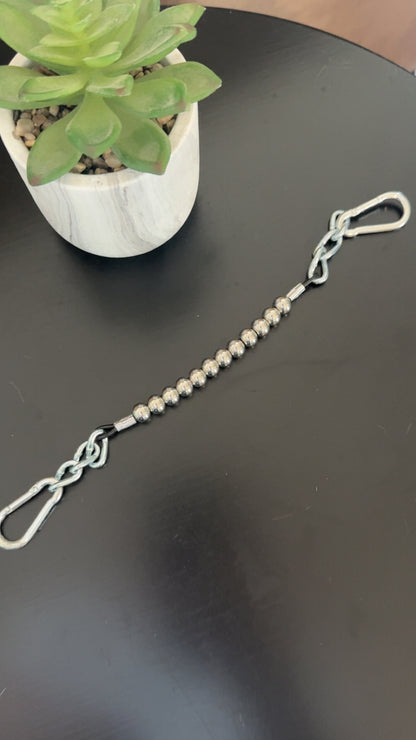 LM Stainless Steel Ball Curb Strap