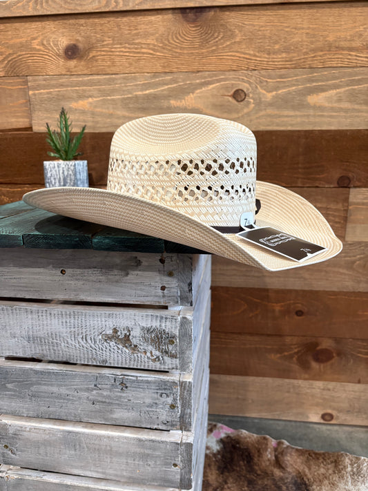 Rodeo King Open Range Straw Hat - 4 1/4 Brim