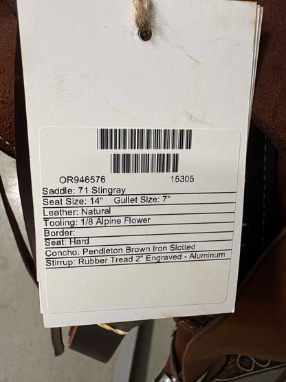 Martin Stingray 14" Barrel Saddle #15305