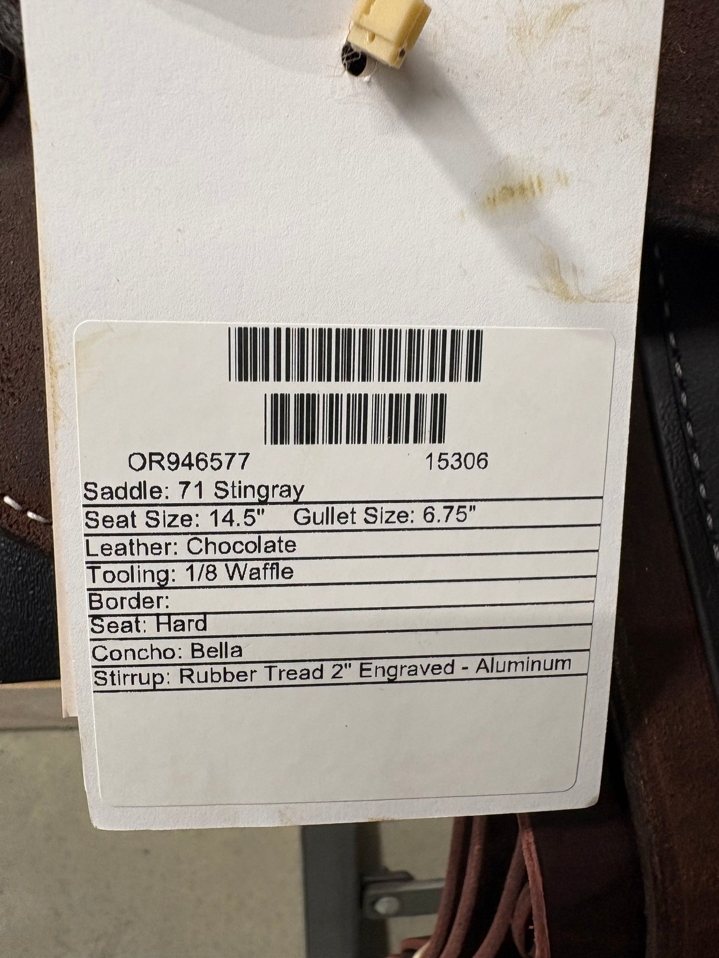 Martin Stingray 14.5" Barrel Saddle #15306