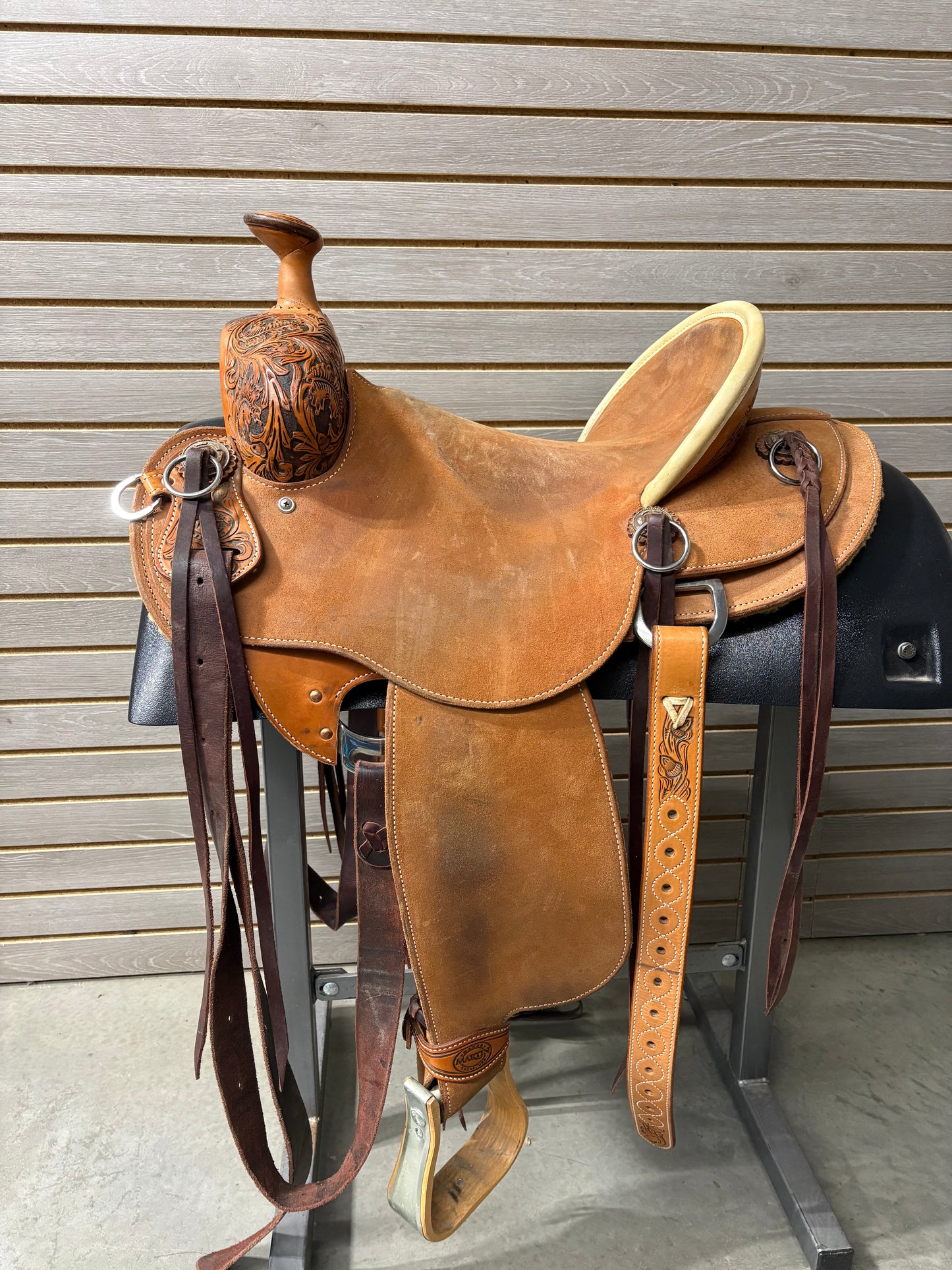 Used. Martin 15" Ranch Saddle #12240