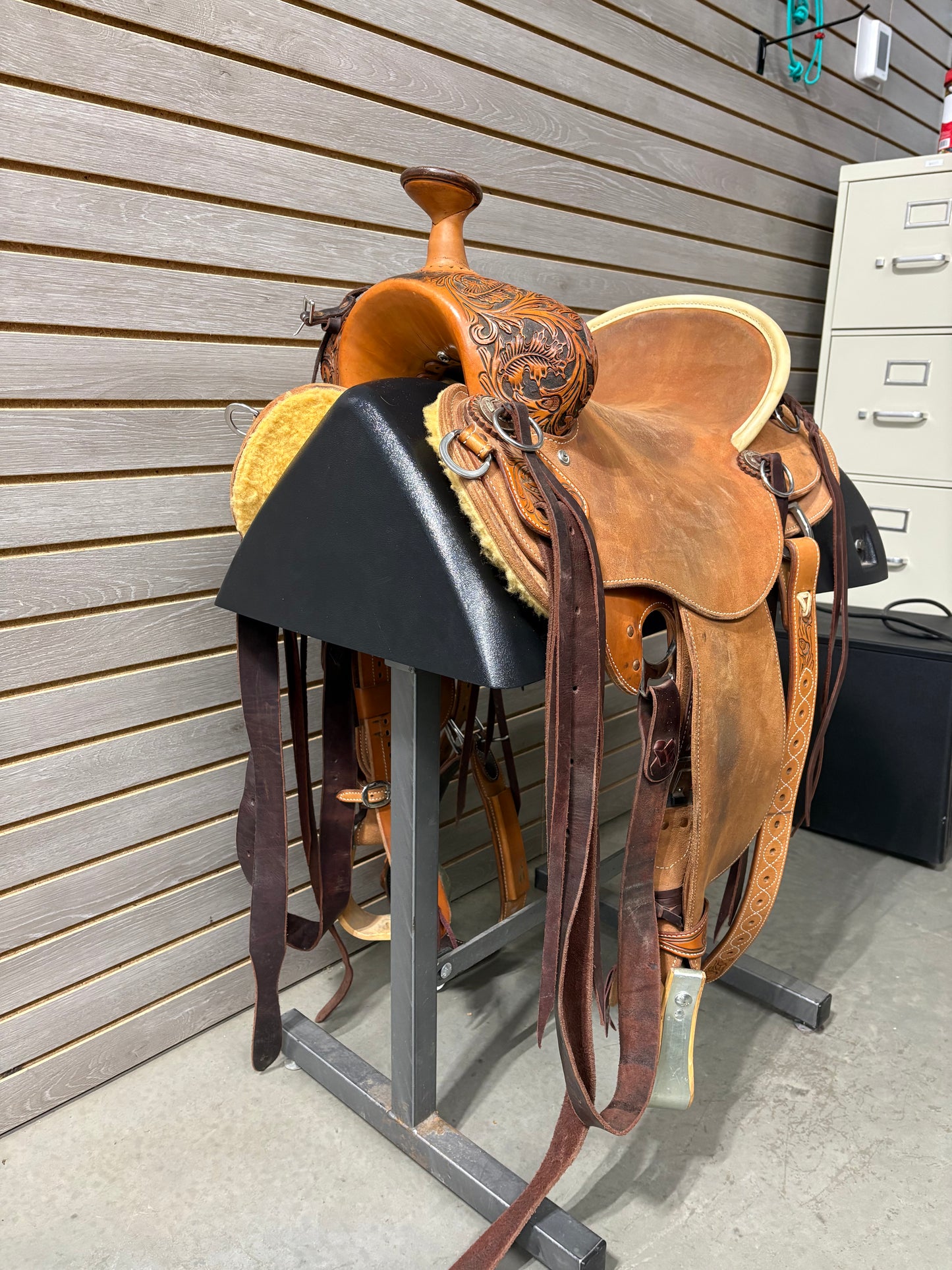 Used. Martin 15" Ranch Saddle #12240