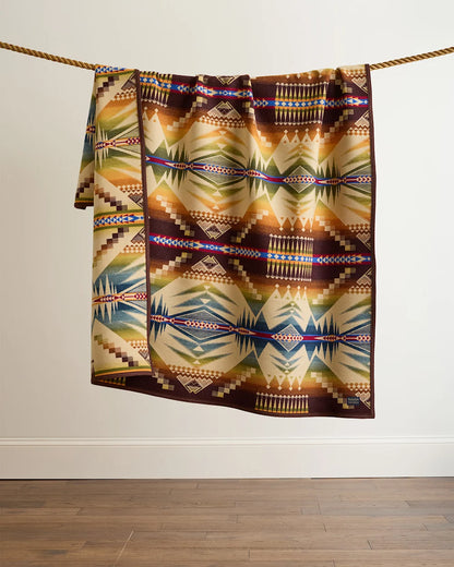 Pendleton Mystic Lake Unnapped Wool Blanket