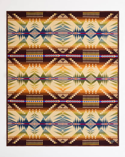 Pendleton Mystic Lake Unnapped Wool Blanket