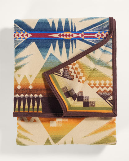 Pendleton Mystic Lake Unnapped Wool Blanket