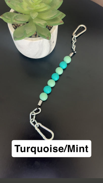 Silicone Bead Curb Strap