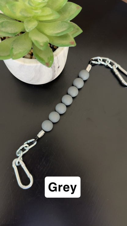 Silicone Bead Curb Strap