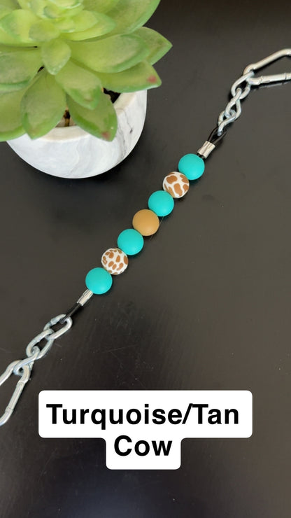 Silicone Bead Curb Strap
