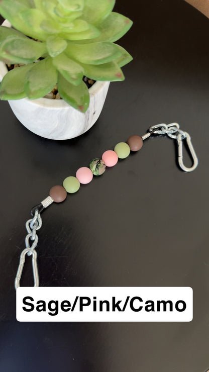 Silicone Bead Curb Strap