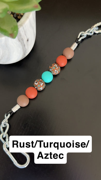 Silicone Bead Curb Strap