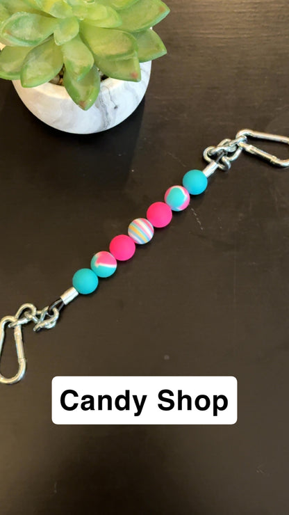 Silicone Bead Curb Strap