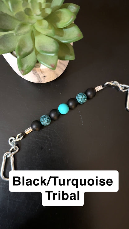 Silicone Bead Curb Strap