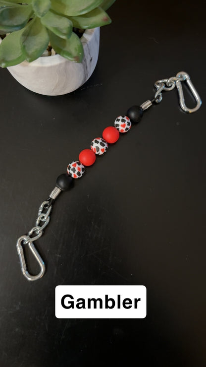 Silicone Bead Curb Strap