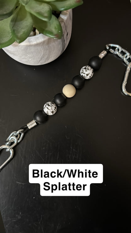 Silicone Bead Curb Strap