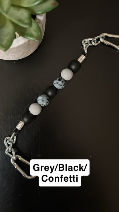 Silicone Bead Curb Strap