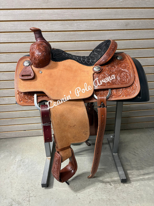 Cactus Trevor Brazile Relentless 14" Calf Roper Saddle #8250
