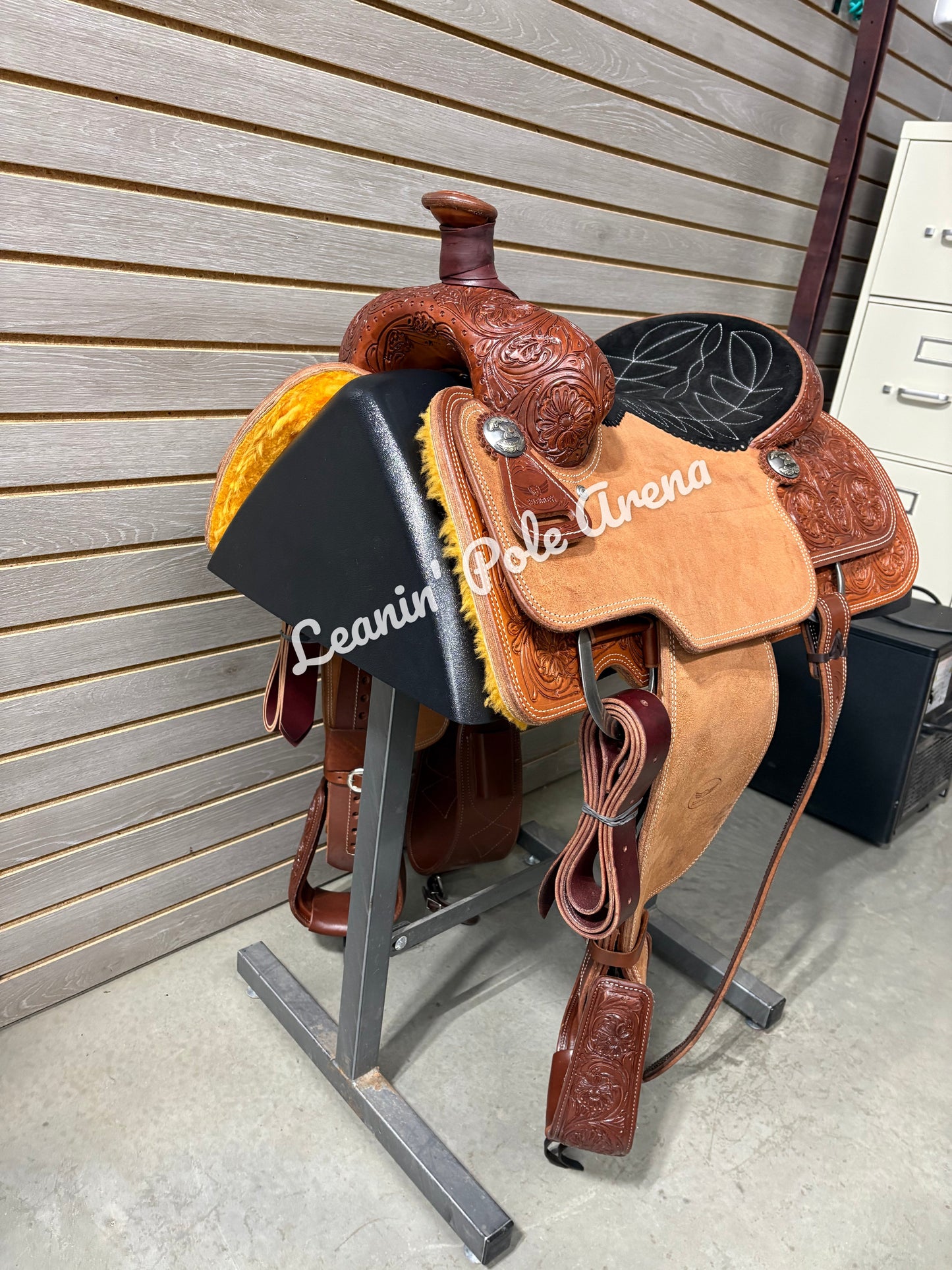 Cactus Trevor Brazile Relentless 14" Calf Roper Saddle #8250