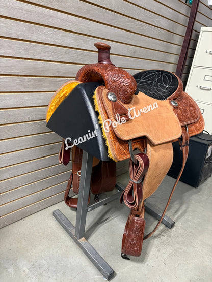 Cactus Trevor Brazile Relentless 14" Calf Roper Saddle #8250