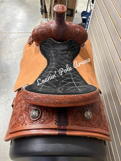 Cactus Trevor Brazile Relentless 14" Calf Roper Saddle #8250
