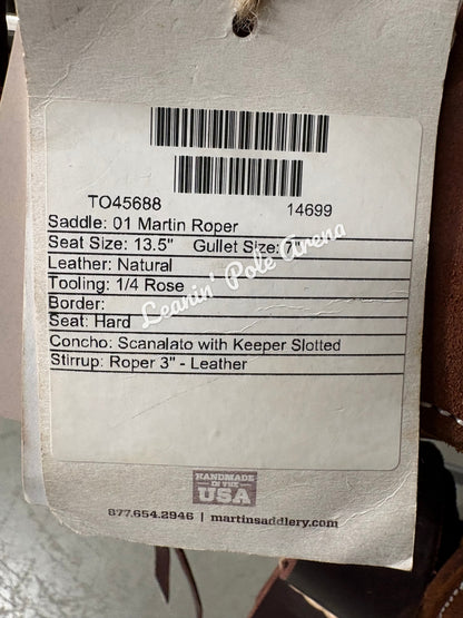 Martin 13.5" Team Roper Saddle #14699