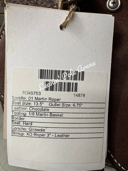 Martin 13.5" Team Roper Saddle #14878