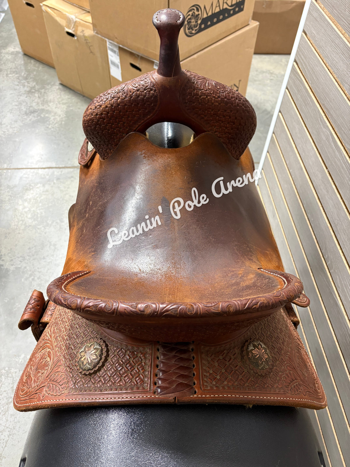 Used. BTR 15" Barrel Saddle #07124