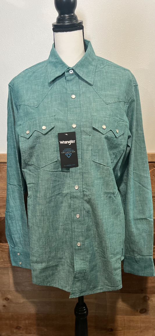 Wrangler Men's Cody Johnson Western Shirt