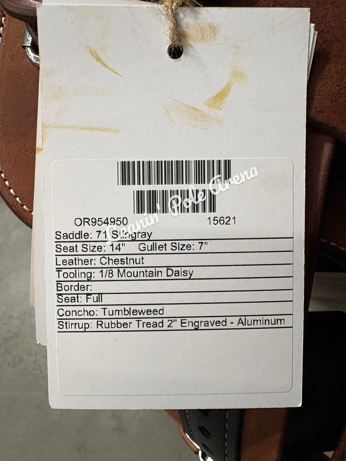 Martin Stingray 14" Barrel Saddle #15621