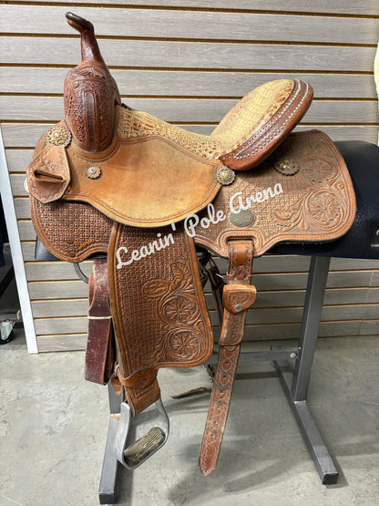 Used. Reinsman Molly Powell Barrel Saddle