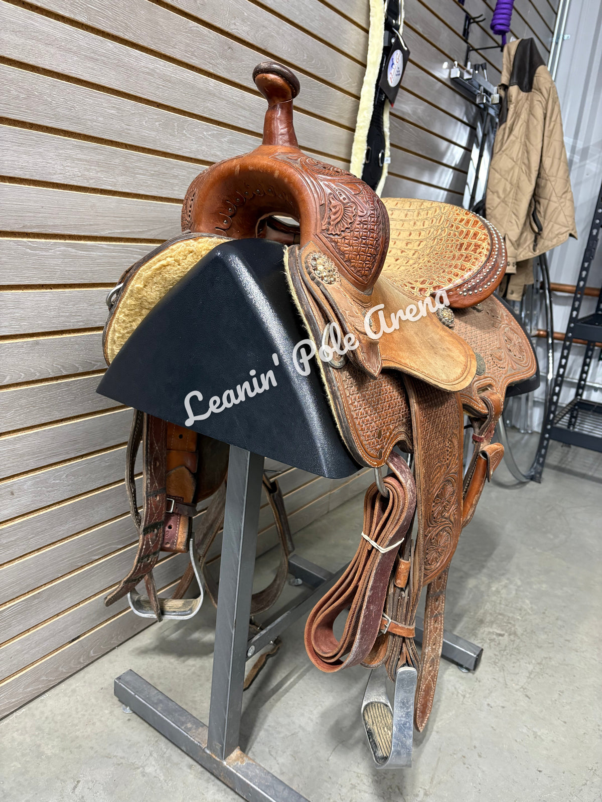 Used. Reinsman Molly Powell Barrel Saddle