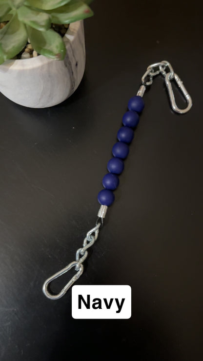 Silicone Bead Curb Strap