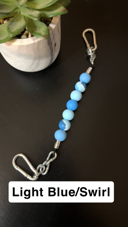 Silicone Bead Curb Strap