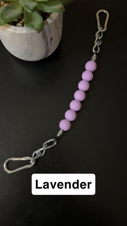 Silicone Bead Curb Strap