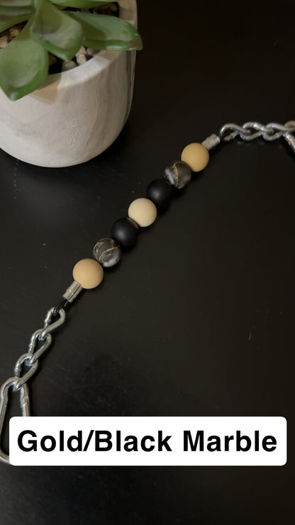 Silicone Bead Curb Strap