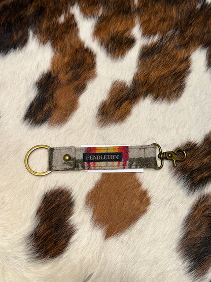 Pendleton Harding Olive Key Fob