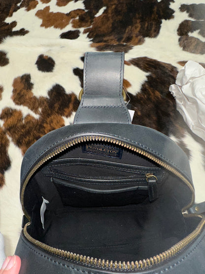 Pendleton Blue Ridge Black Mini Sling Backpack