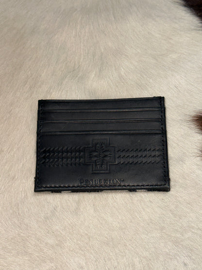 Pendleton Blue Ridge Black Slim Wallet