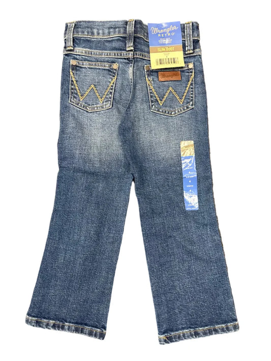Wrangler Boys Western Retro Slim Boot Cut Jean