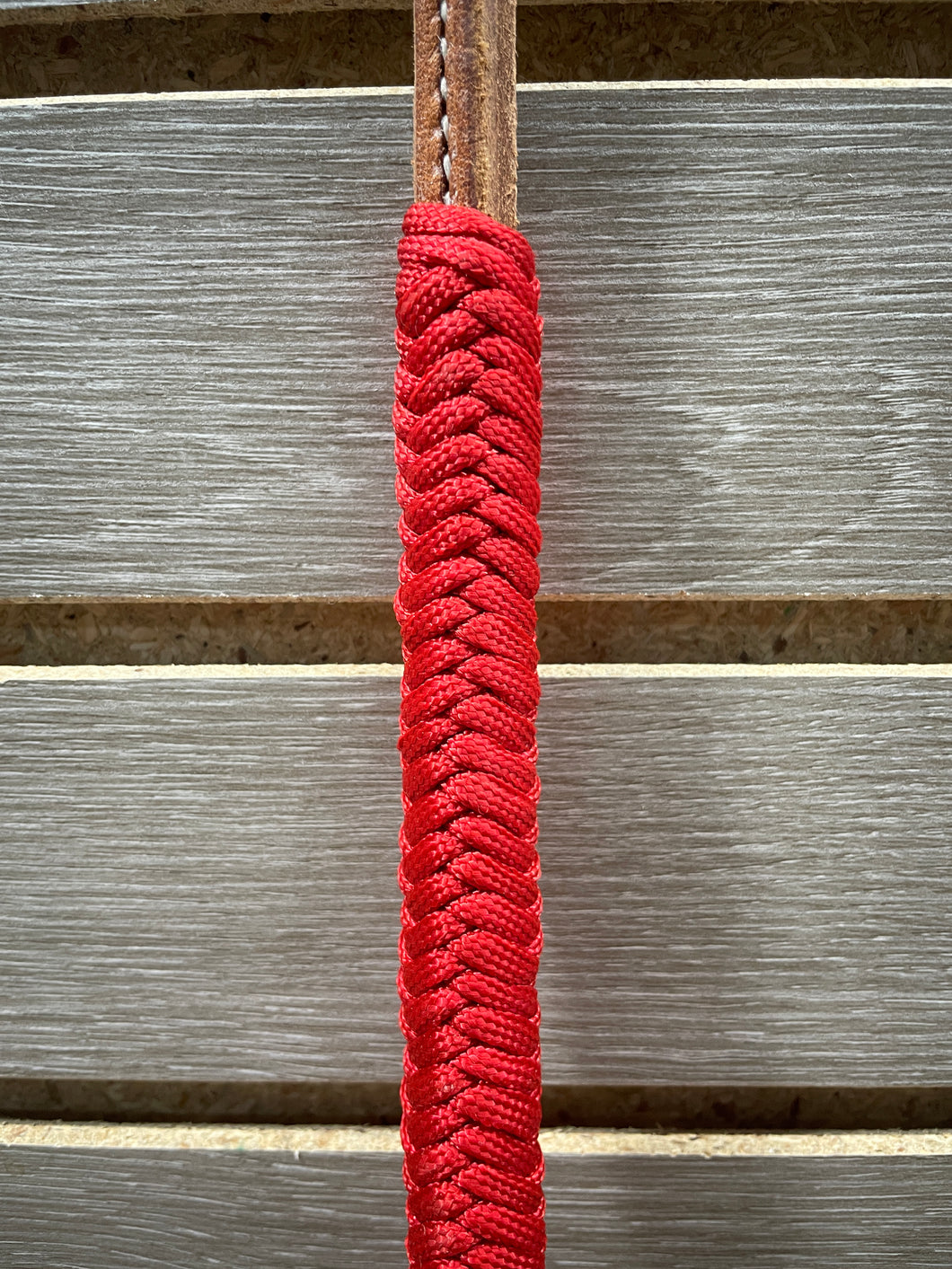 Jerry Beagley Leather Over and Under with Braid