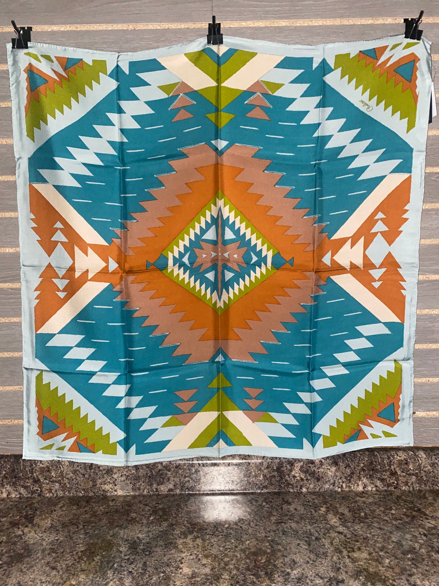 Pendleton 100% Silk Scarf