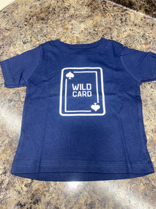 STW Boy's Infant Navy Wild Card T-Shirt
