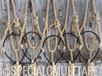 Special C Muletape Lariat Halter w/ Lead