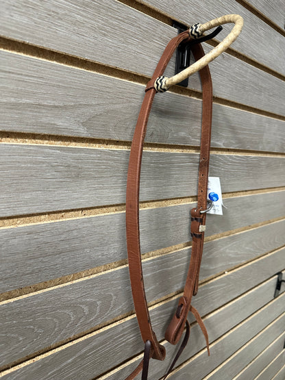 Jerry Beagley Sliding Rawhide One Ear Headstall