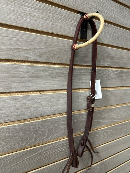 Jerry Beagley Sliding Rawhide One Ear Headstall