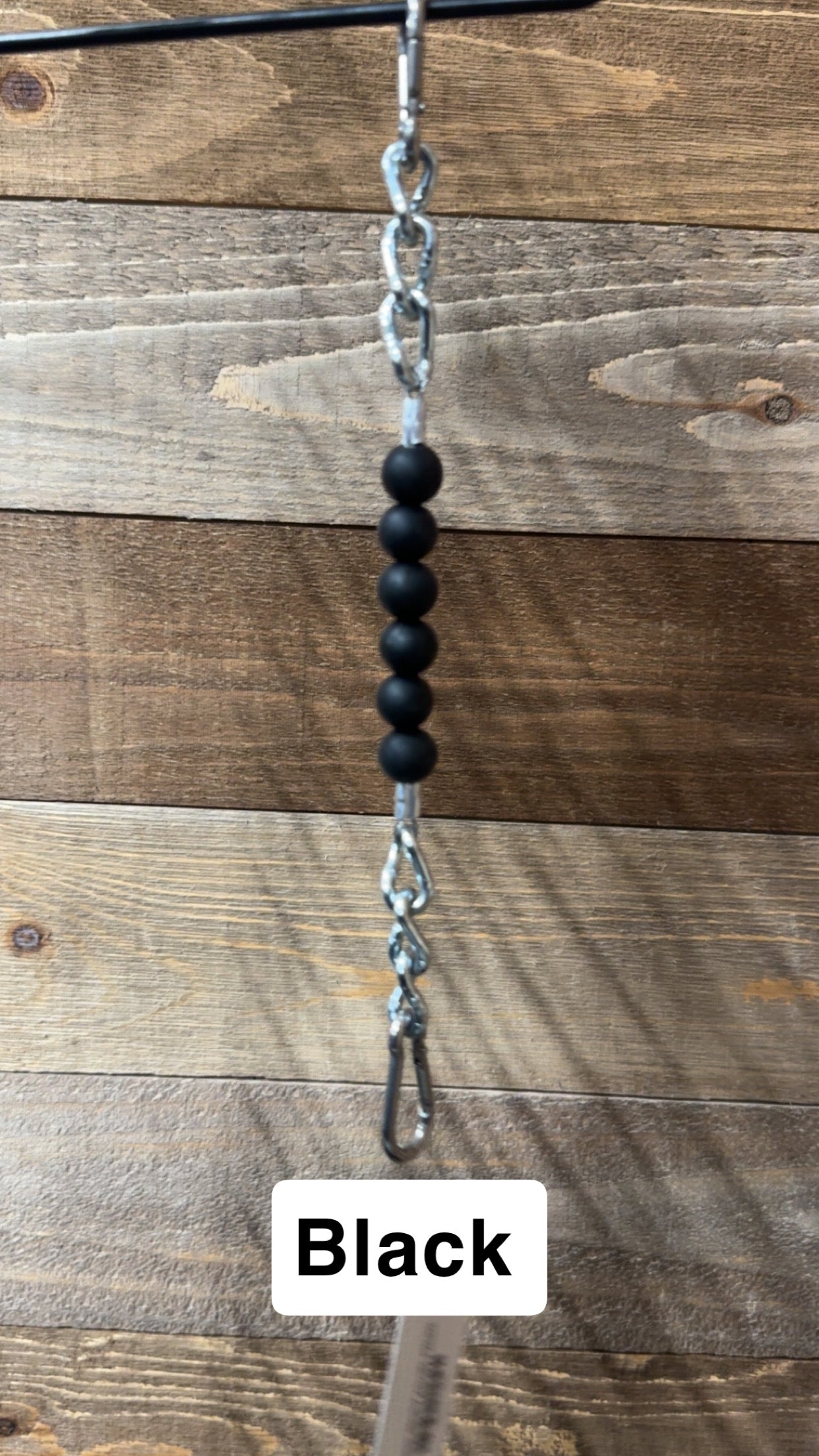 Silicone Bead Curb Strap