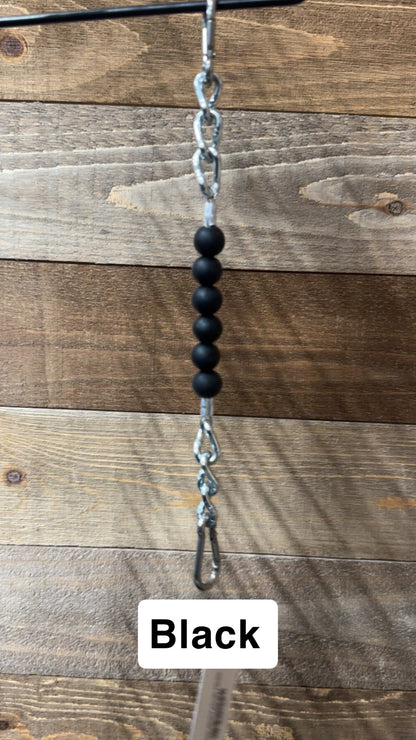 Silicone Bead Curb Strap