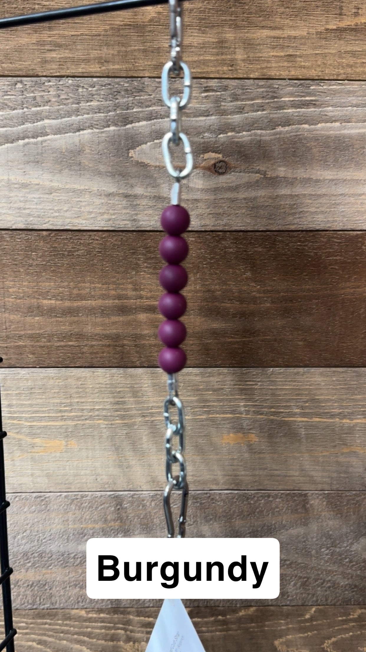 Silicone Bead Curb Strap
